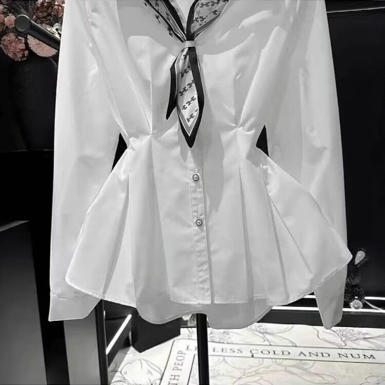 قميص أنيق بقصّة فاخرة وتفاصيل راقية لإطلالة واثقة