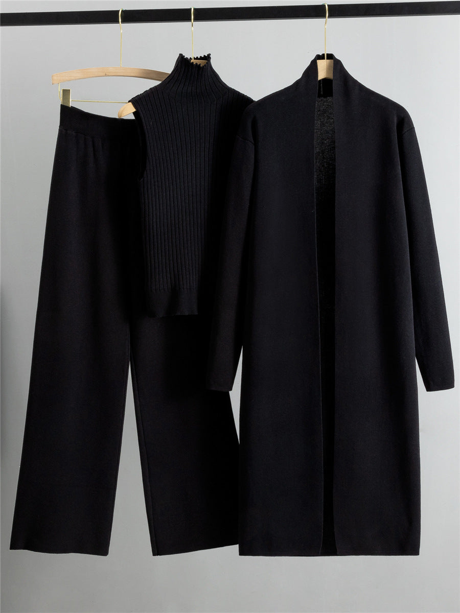 ✨ طقم كاجوال فاخر من ثلاث قطع بأناقة الراقية