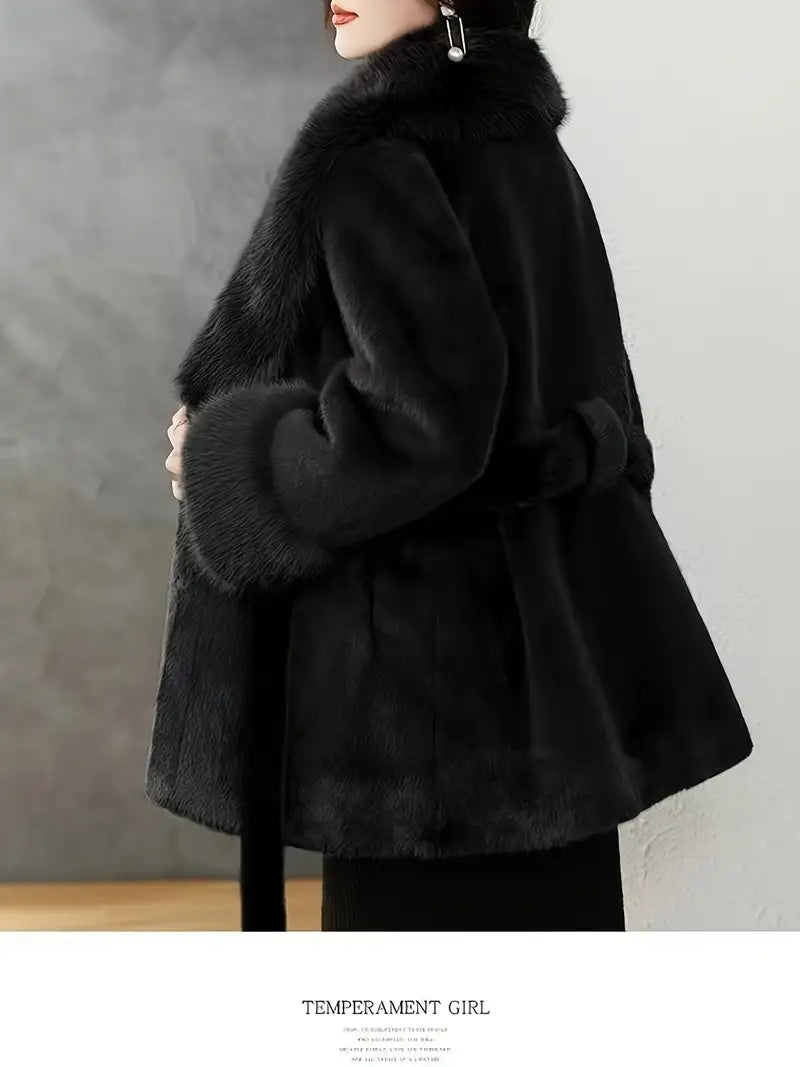 معطف "الرفاهية النقية": لمسة ناعمة تحاكي السحاب لتألق شتوي فاخر