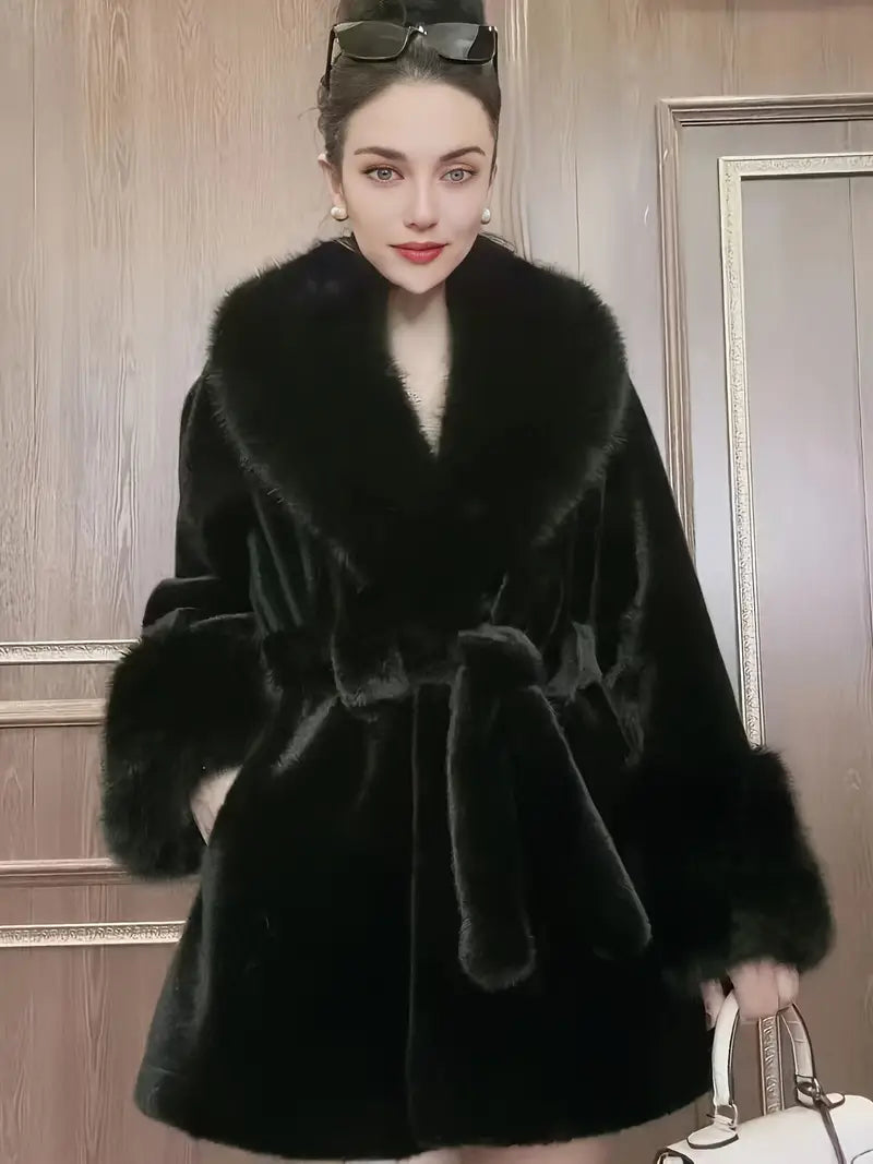 معطف "الرفاهية النقية": لمسة ناعمة تحاكي السحاب لتألق شتوي فاخر